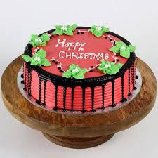 Mistletoe Christmas Cake