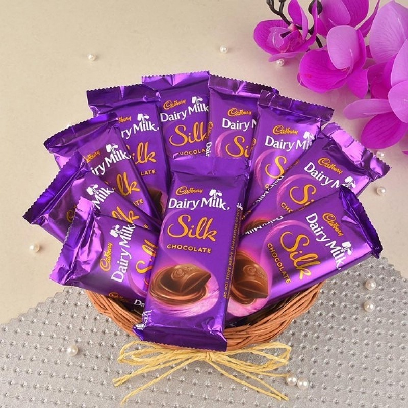 Delicious Silk Basket