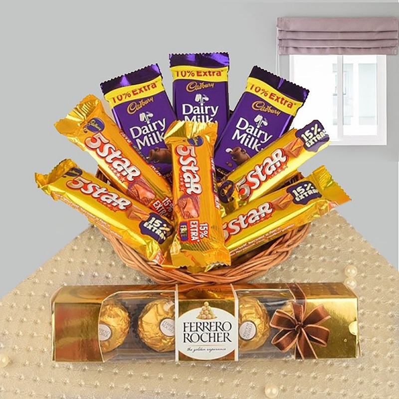 Delectable Chocolates Basket