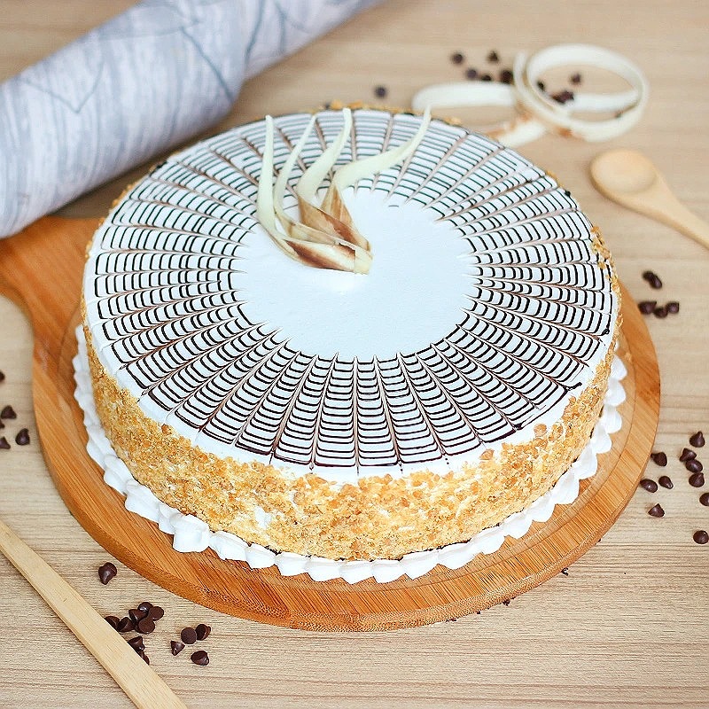 Tempting Butterscotch Cake