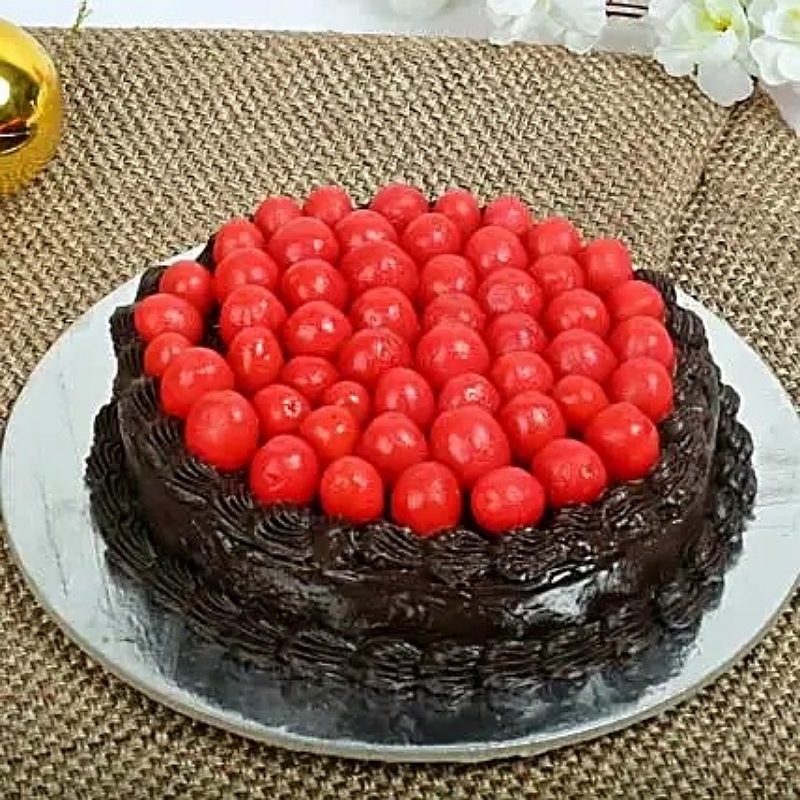 Cherrylicious Truffle Cake