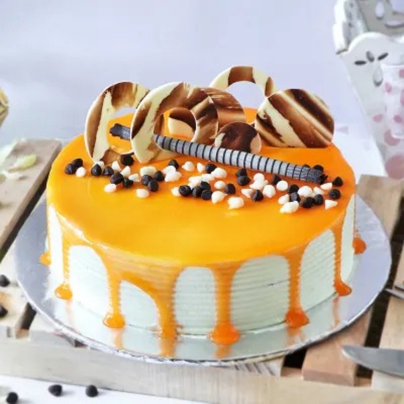 Retro Butterscotch Cake