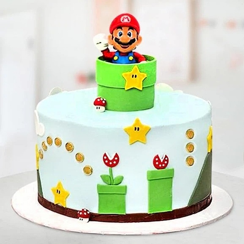 Super Mario Cake