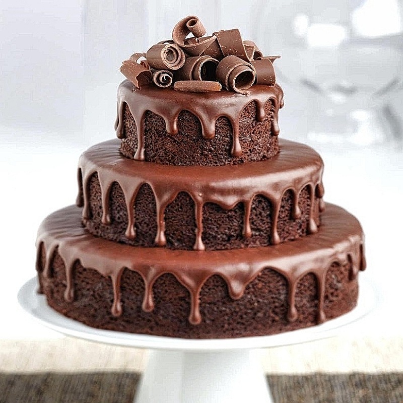 3 Tier Chocolate Cake