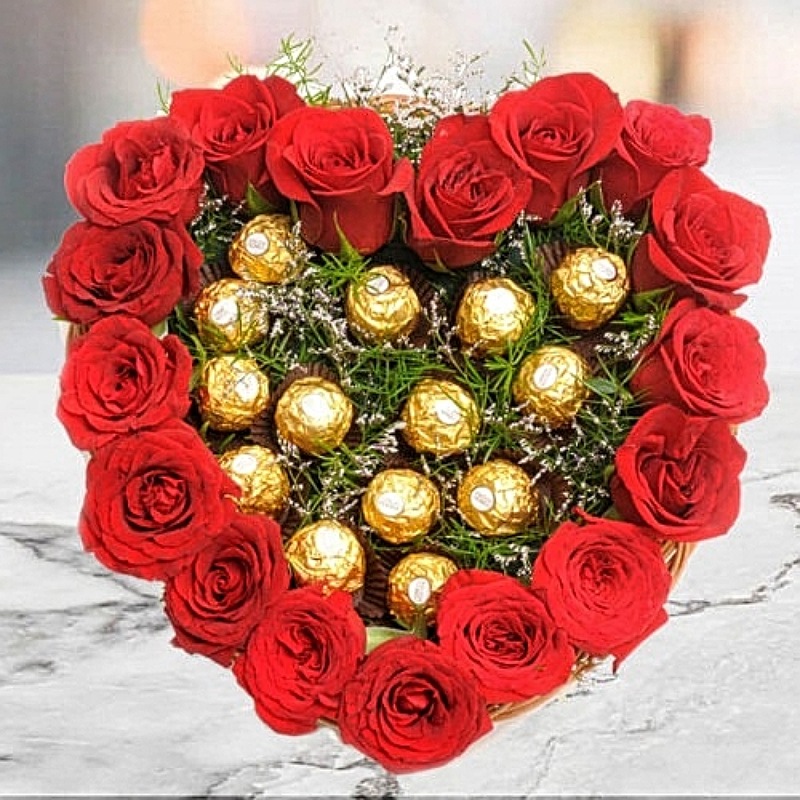 Hearty Ferrero Arrangement