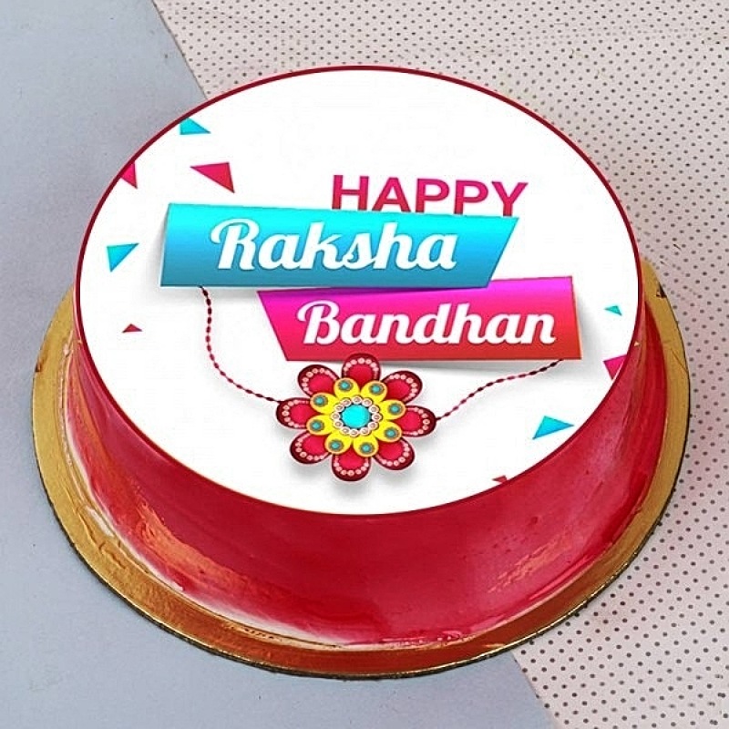 Order Blackforest Cake and Rakhi online | free delivery in 3 hours - Flowera