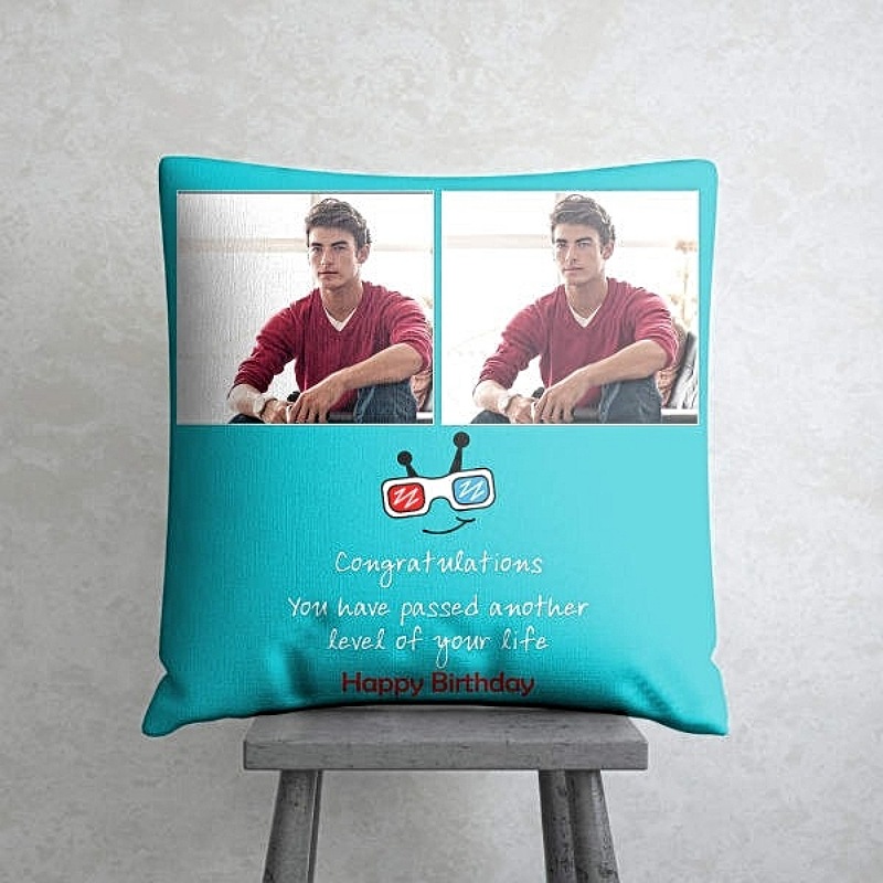 Birthday Congratulations Cushion