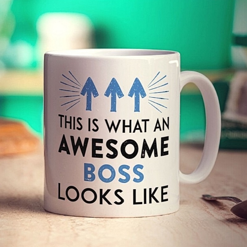 Awesome Boss Custom Mug