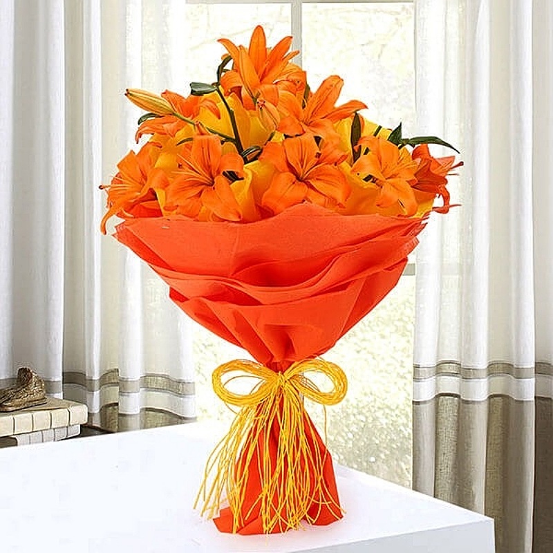 Bright Orange Bunch