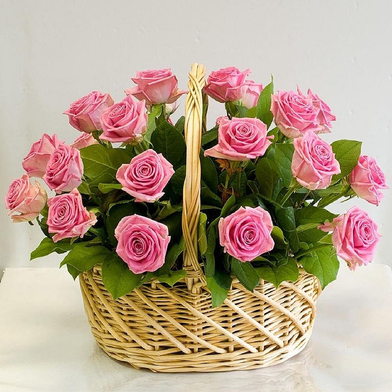 Perky Pink Basket