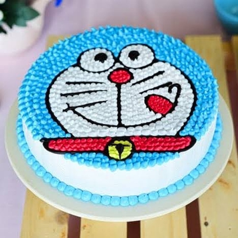 Doraemon Cream Cake