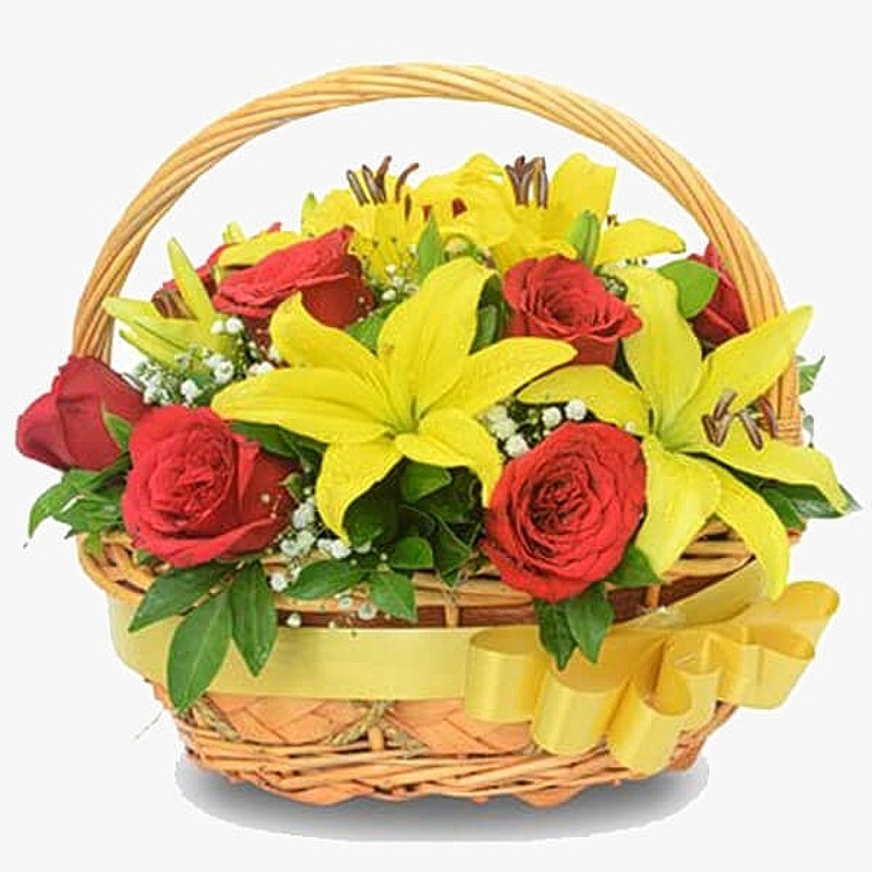 Graceful Flower Basket