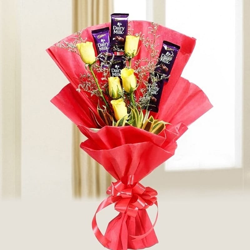 Cadbury N Roses Bunch