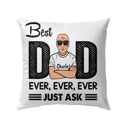 Personalized Cushion For Dad